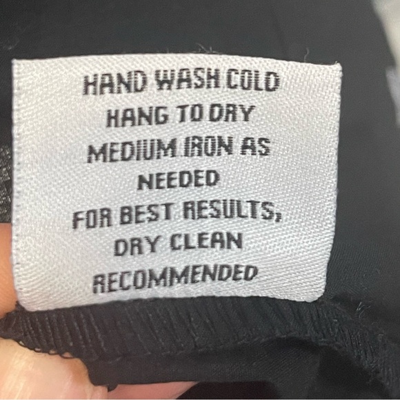 SNAPDRAGON&TWIG RONNIE TSHIRT TIE WAIST DRESS IN BLACK BAMBOO WOMENS SIZE LARGE - Picture 4 of 6